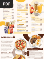 Menú Desayunos Toks 2023 con Precios | PDF | Tortita | ensalada