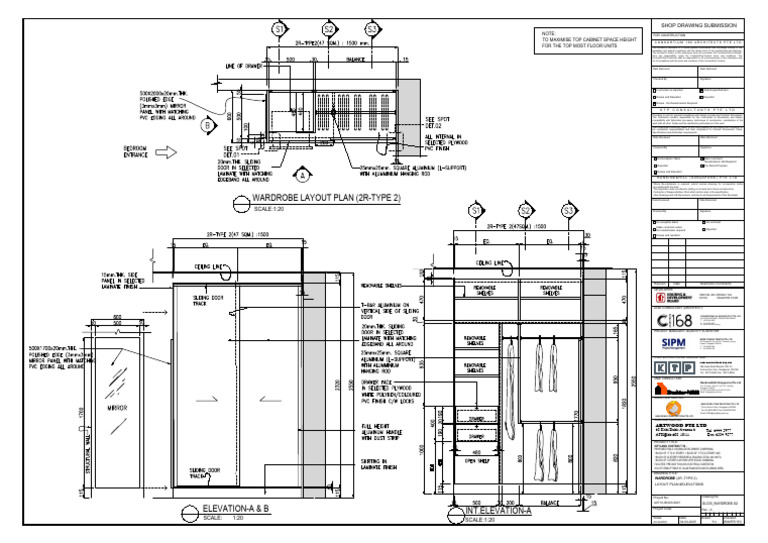 GC50 - Wardrobe Layout Plan & Elev - 04042025 - AFTER SAMPLE UNIT-Plan ...