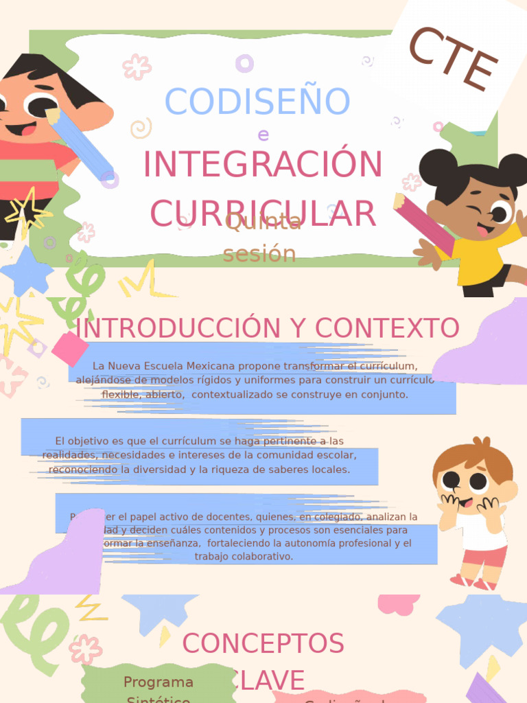 Codiseño e Integración Curricular Efectiva | PDF | Plan de estudios ...