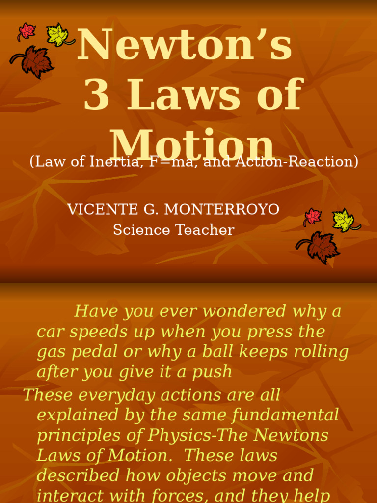 Newton's Laws of Motion Overview | PDF | Force | Newton's Laws Of Motion