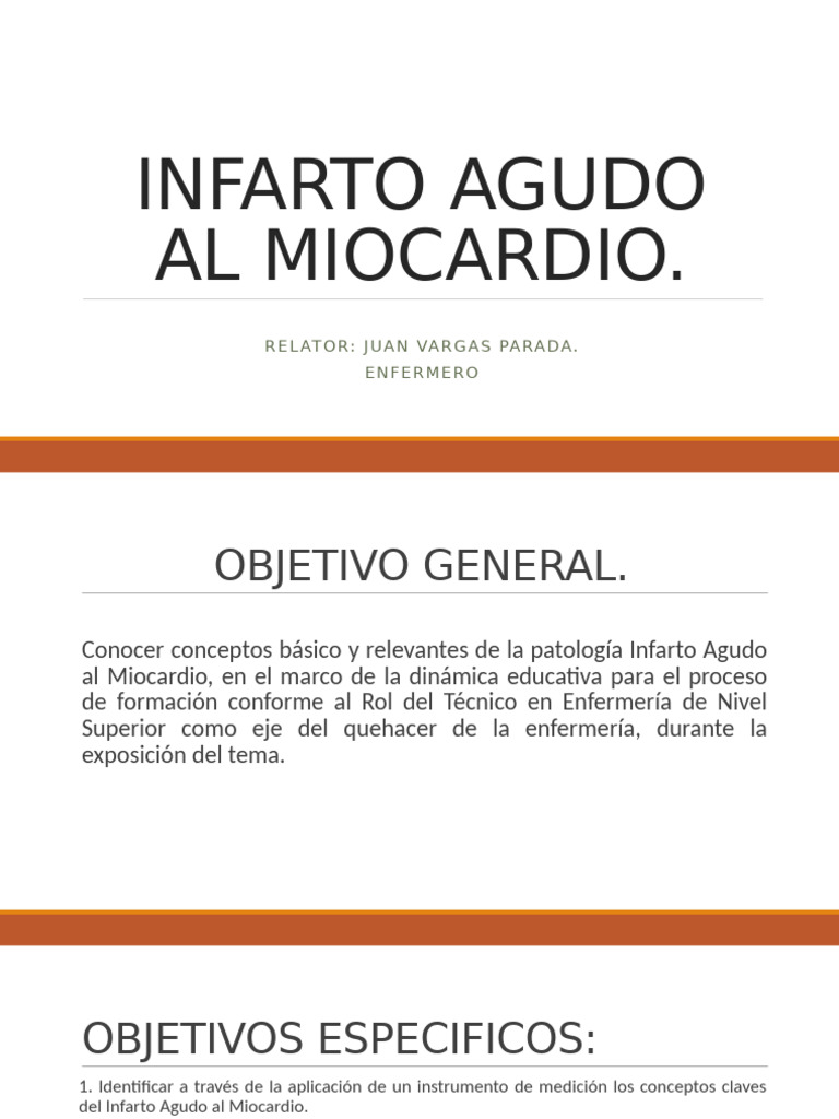 Infarto Agudo Al Miocardio - Duoc - Tagged | PDF | Infarto de miocardio ...