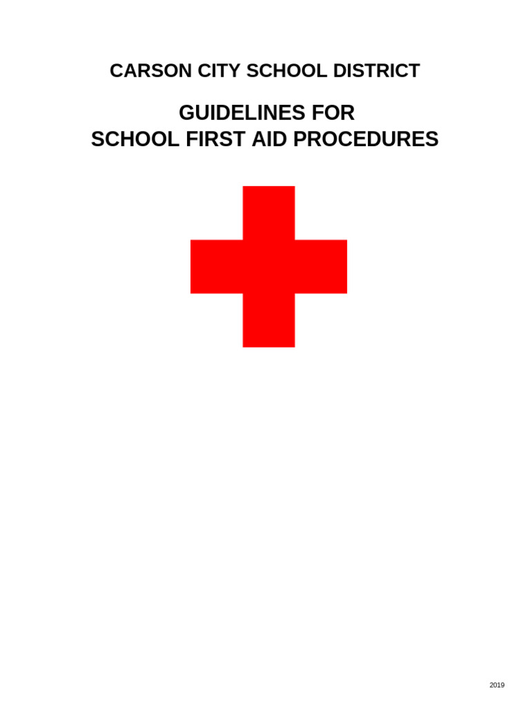First Aid Guidelines - Sept 2019 - Final - Reg 5111 | PDF | Clinical ...