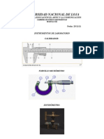 INSTRUMENTOS DE LABORATORIO