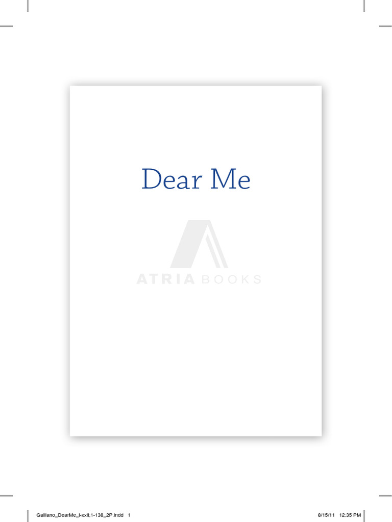 Letters to My Sixteen-Year-Old Self | PDF