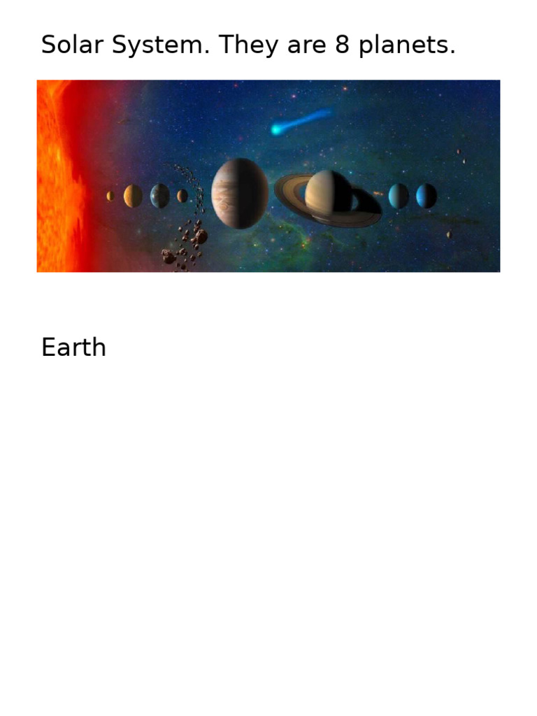Solar System | PDF