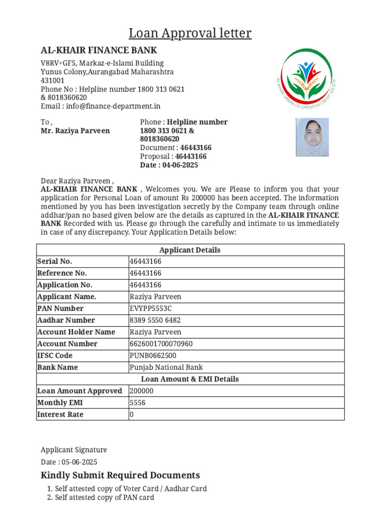 Approval Status | PDF