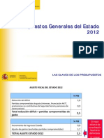 Presupuestos Generales Del Estado 2012