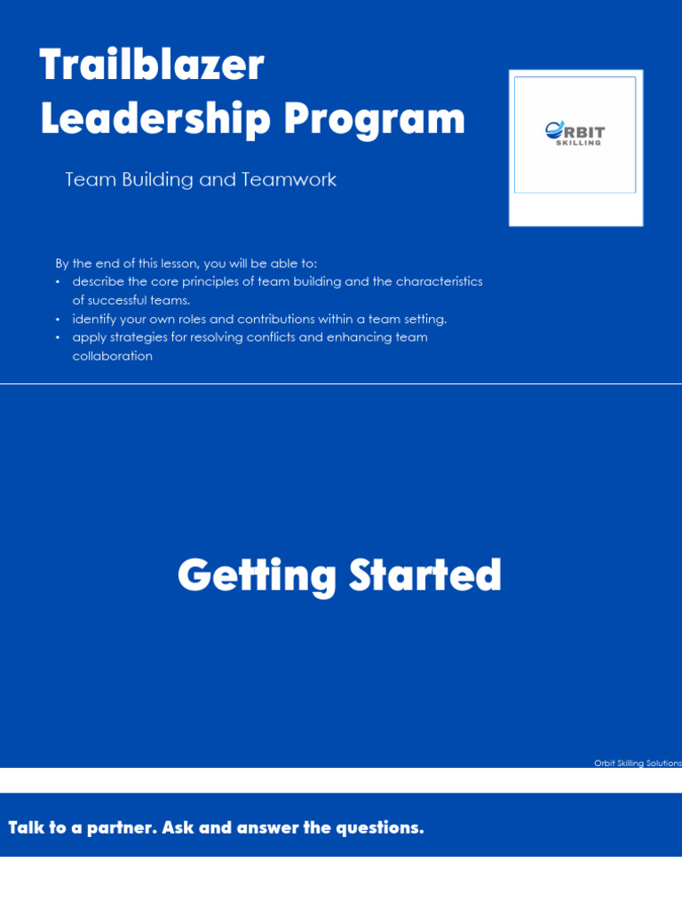 Understanding Teamwork Stages | PDF | Communication | Goal