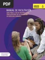 METODOLOGÍAS PARTICIPATIVAS EN LA EDUCACIÓN EN DDHH