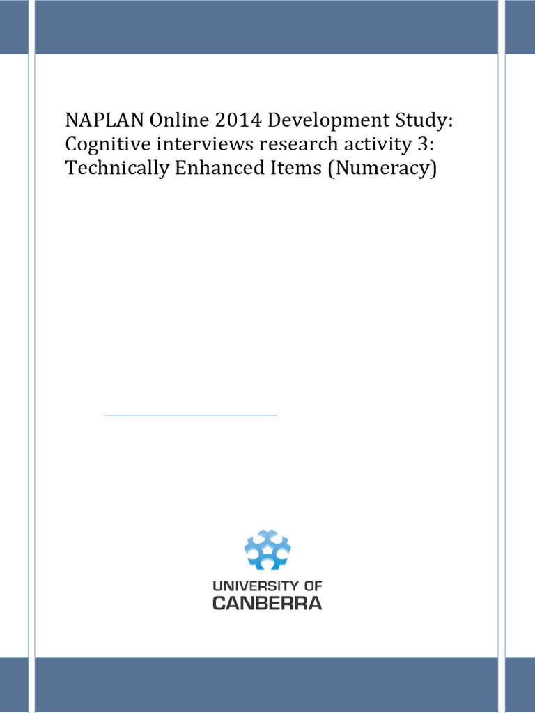 2014 Nasop Acara Ci Technically Enhanced Items Research Report ...