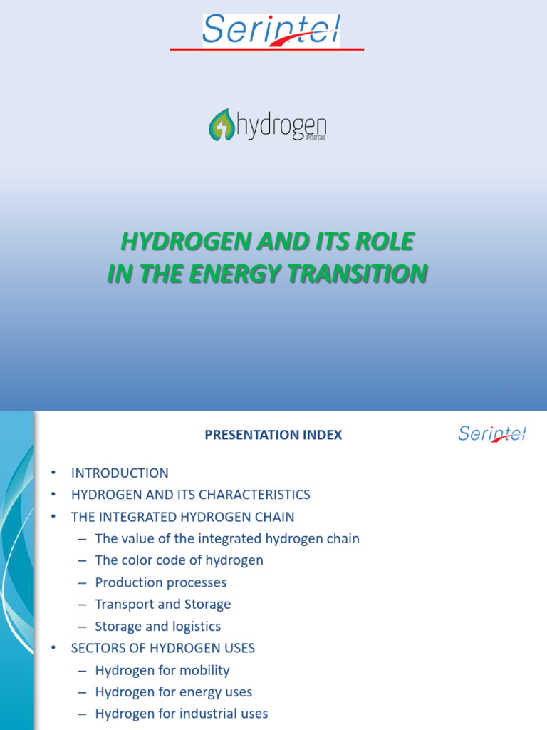 Hydrogen's Role in Energy Transition | PDF | Hydrogen | Climate Change ...