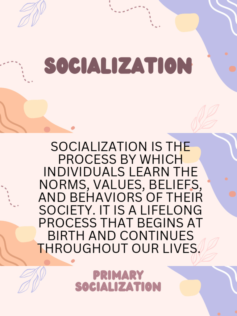 Pastel Cute Group Project Presentation PDF | PDF | Socialization | Mind