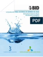 EVALUACIÓN PARA SISTEMAS DE BOMBEO DE AGUA