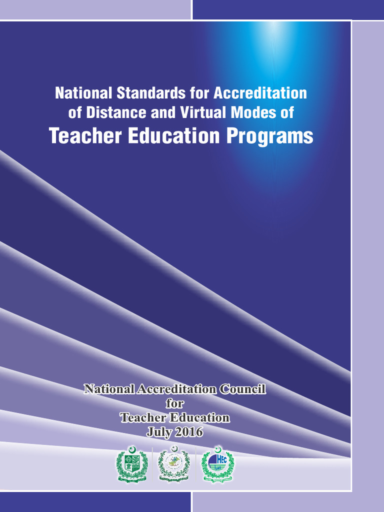 Accreditation Standards for Teacher Education | PDF | Educational ...