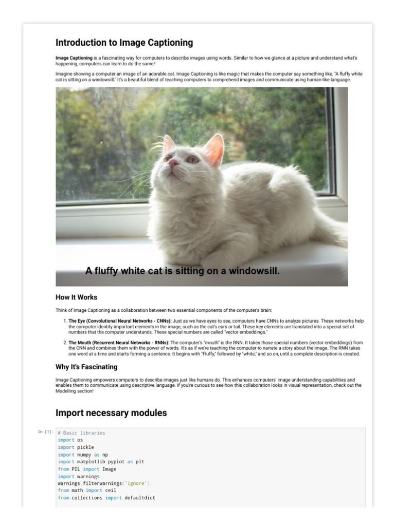 Image Captioning 1693152129 | PDF | Artificial Intelligence ...