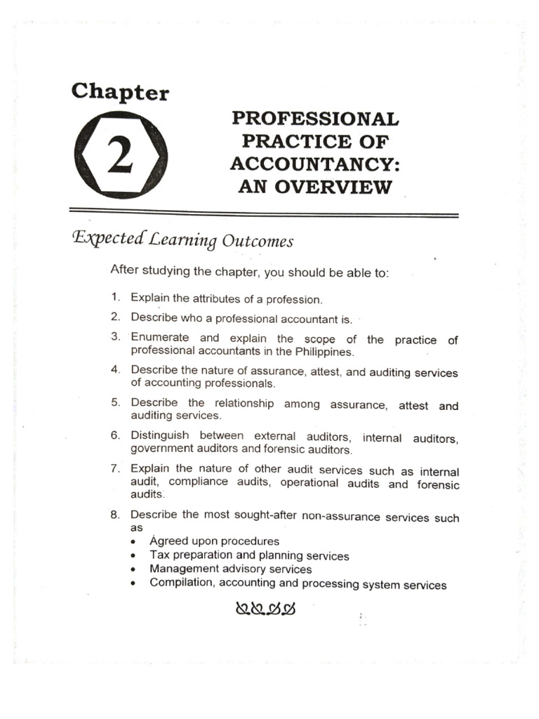 Chapter 2 Professional Practice of Accountancy Cabrera | PDF