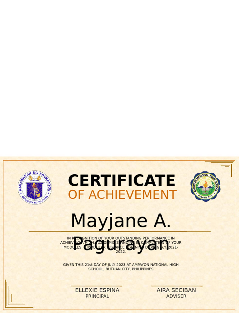 Cert | PDF