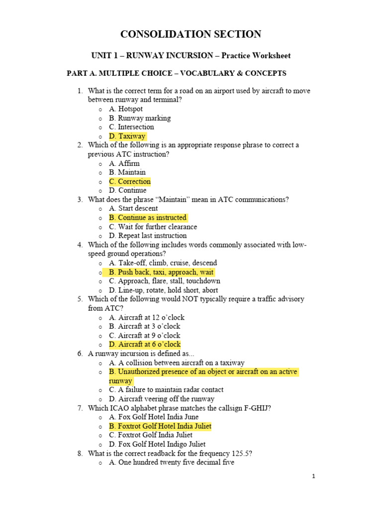 Dieulinh - Consolidation Section - Aviation Terminology 01 06.05.2025 ...
