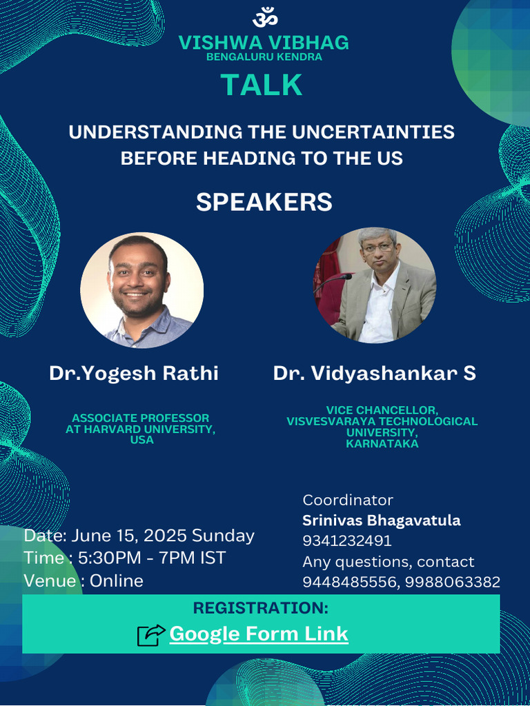 Talk by Harward University Professor | PDF