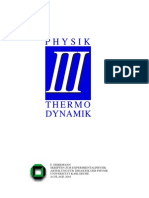 Experimentalphysik III - Thermodynamik