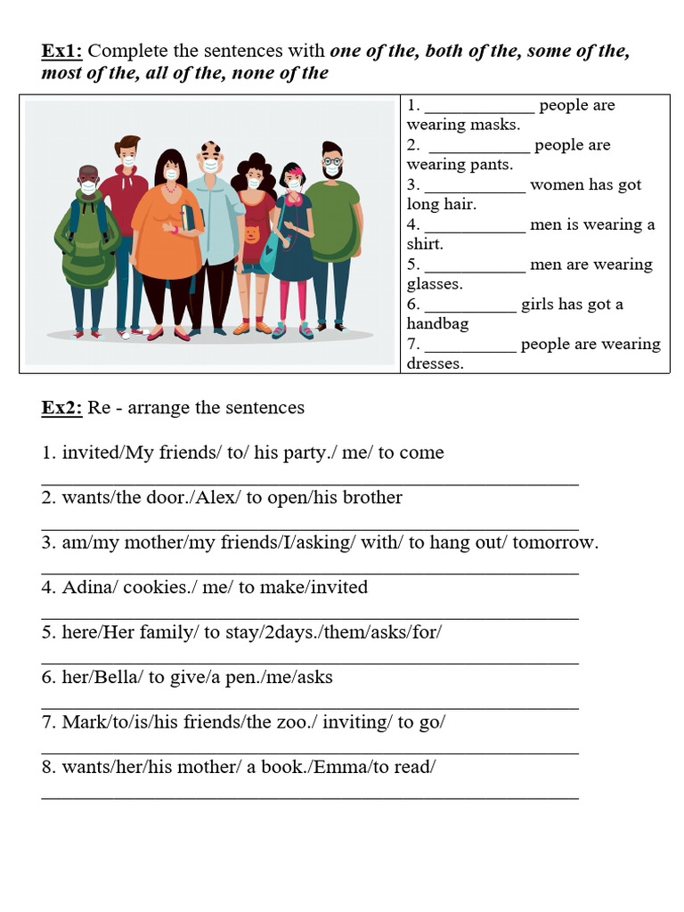 Unit 6 - Ask, Invite, Want | PDF