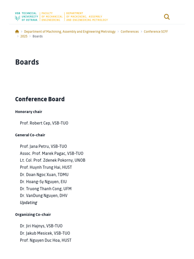 SCFF 2025 Conference Overview | PDF | Vietnam