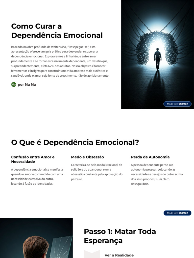 Como Curar A Dependencia Emocional | PDF | Amor | Emoções