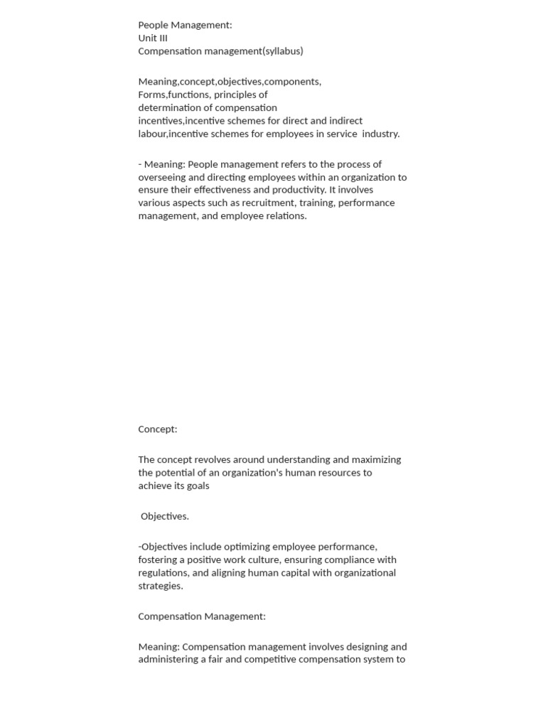 Compensation Management 240220 082540 | PDF | Compensation And Benefits ...