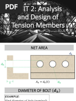 Steel Tension Member Design Using ASD | PDF | Strength Of Materials ...