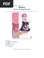 Re:Zero Reading Order Guide | PDF