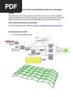 Parametric Space Frame Tutorial Using Paneling Tools