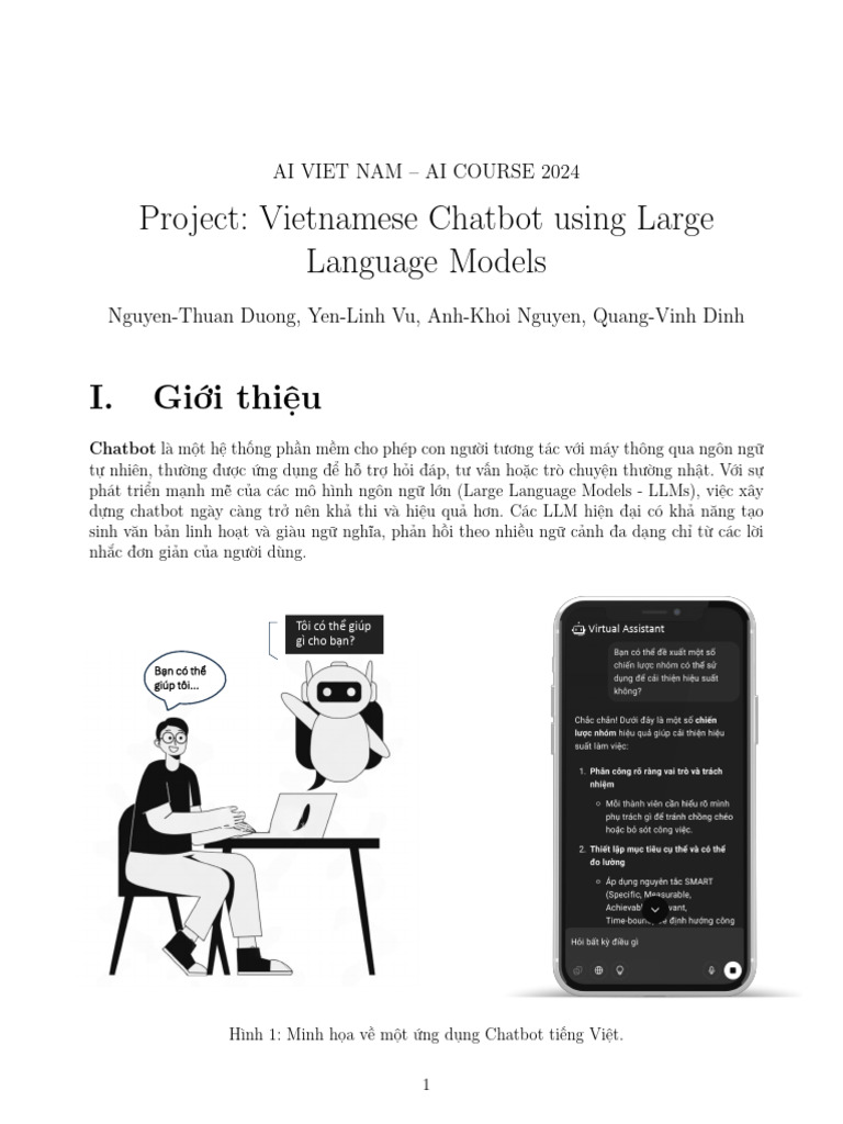 Documents Vietnamses Chatbot Using LLM (PDF) | PDF