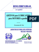 Aditivos Motores Gasolina