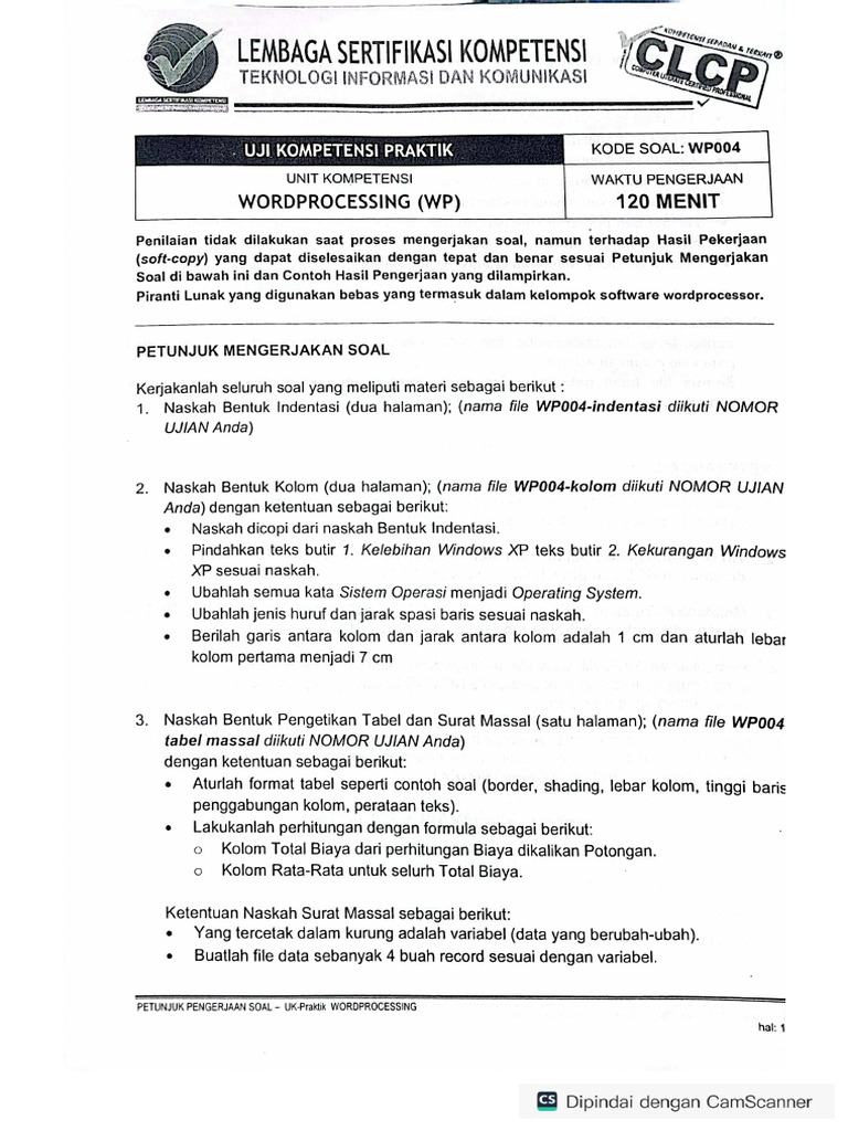 clcp word microsoft xp | PDF