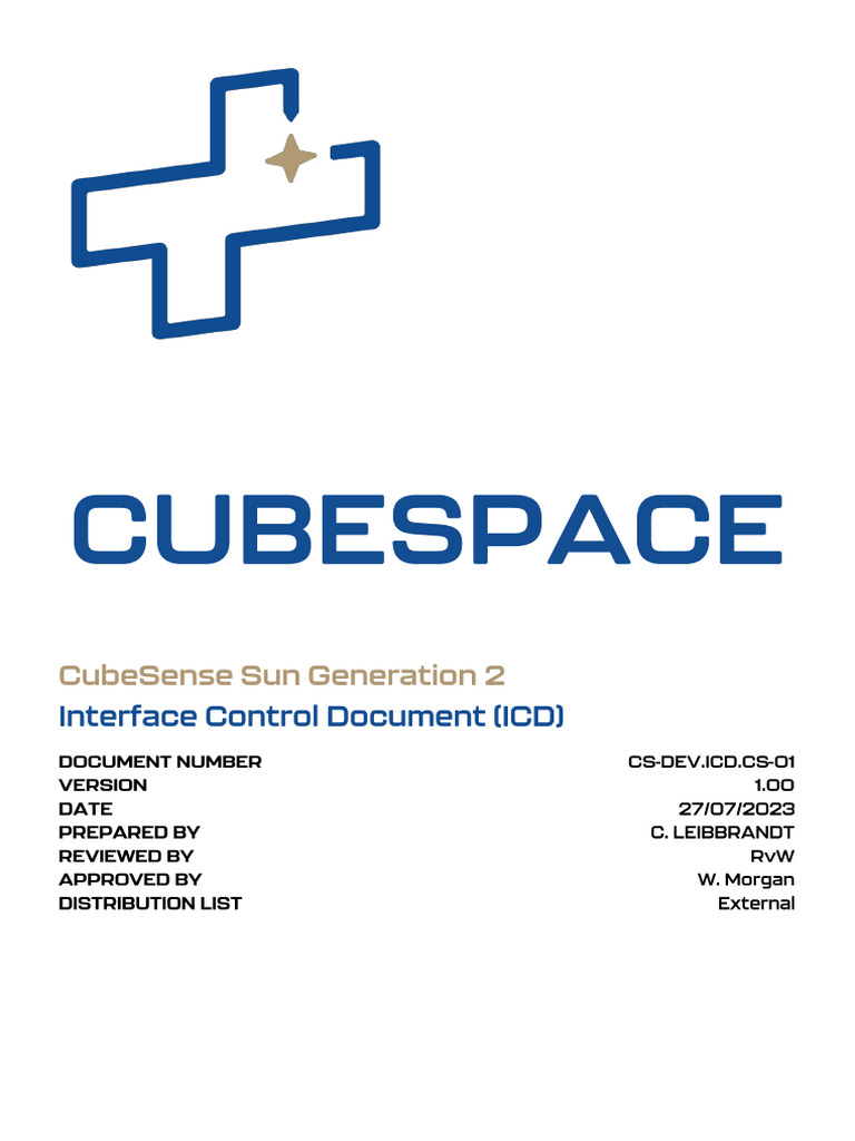 CubeSense Sun Technical Overview | PDF | Electromagnetic Interference ...
