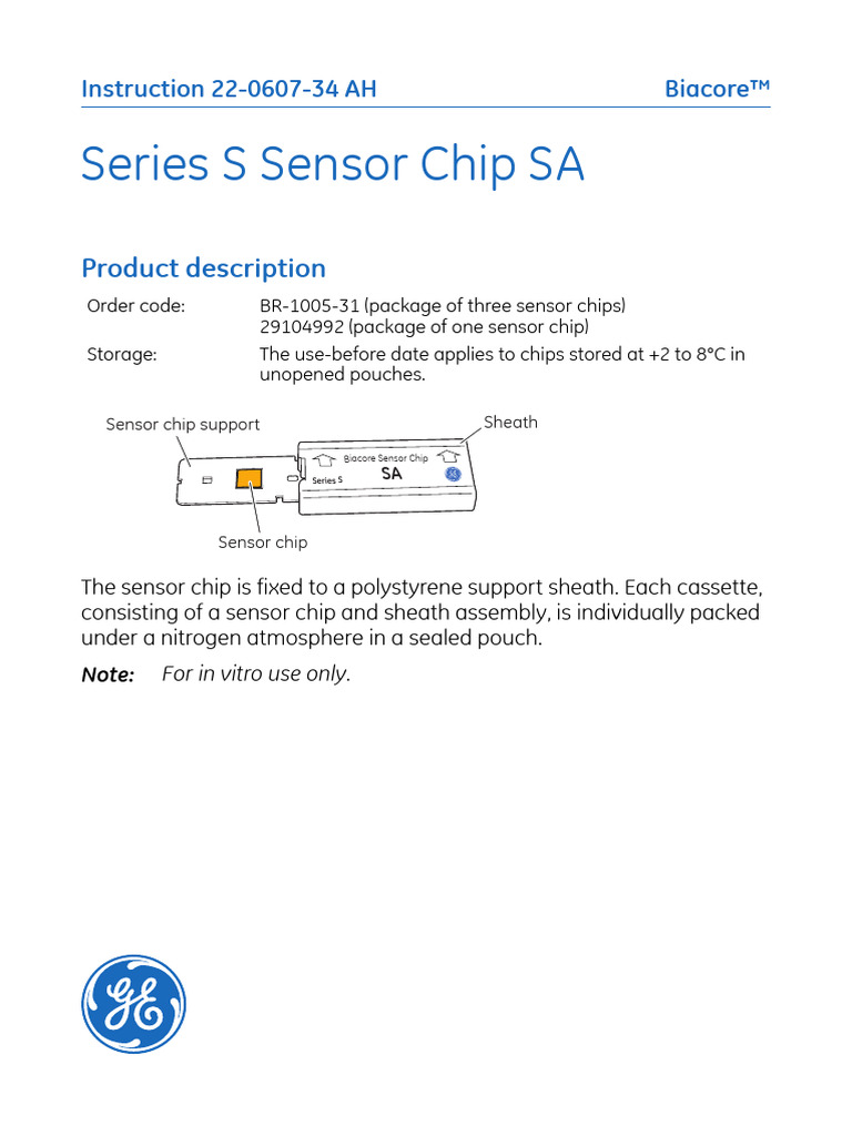 Sa Chip Br100531 - Instructions | PDF | Physical Chemistry | Chemistry