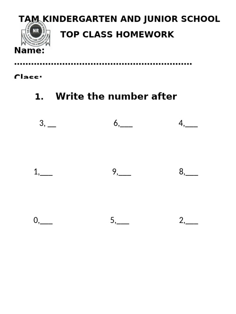 Top Class Homework Week 3 2025 | PDF