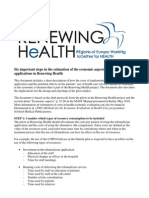 Important Steps in Estimation of The Economic Aspects of Telemedicine Applications