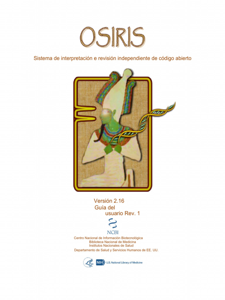Osiris Genetica | PDF | Botón (Computación) | Ventana (informática)