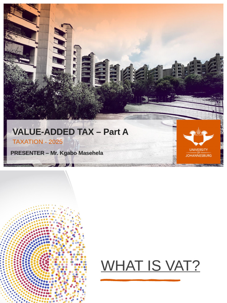 Understanding Value-Added Tax (VAT) 2025 | PDF | Value Added Tax | Taxes