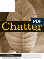 Chatter, April 2012