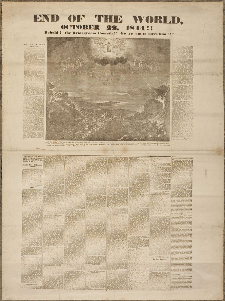 End of The World, October 22, 1844 | PDF | Religious Belief And Doctrine