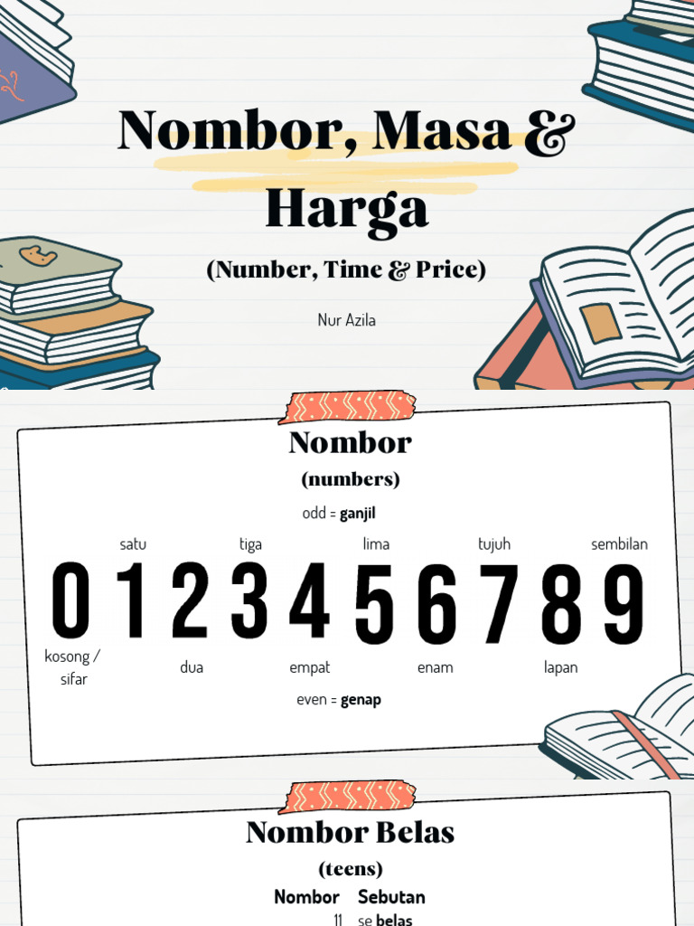 Bab 4 Nombor, Masa & Harga (Number, Time & Price) | PDF