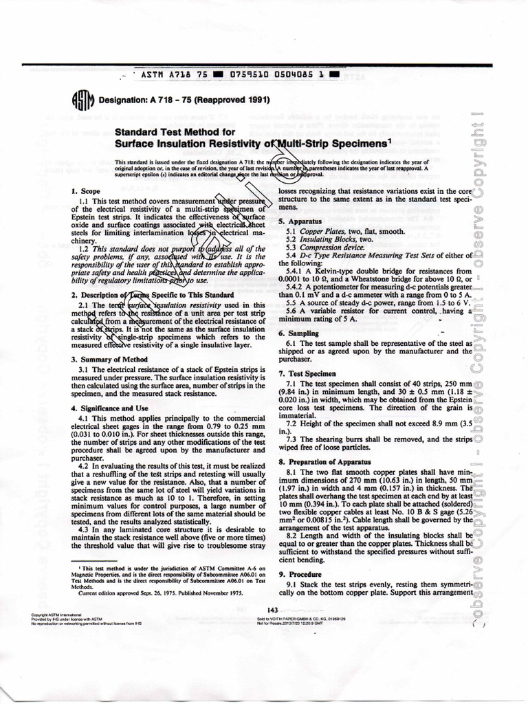 Astm A718 - 75 | PDF