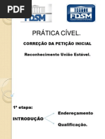 Correção ação de cobrança