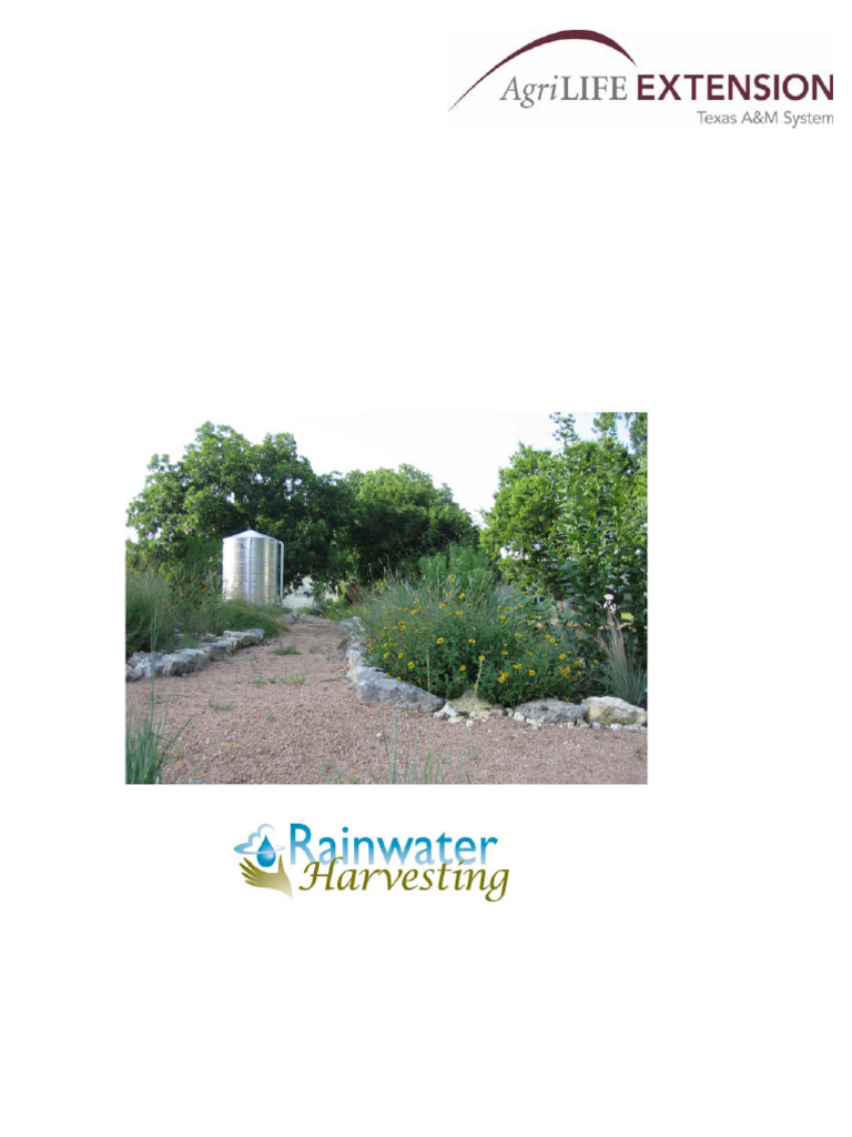 Rainwater Harvesting System Practitioner Manual | PDF | Surface Runoff ...