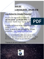 Earth Hour 26 03 2011 at 08 30 PM