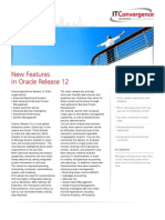 New Features in Oracle Release 12