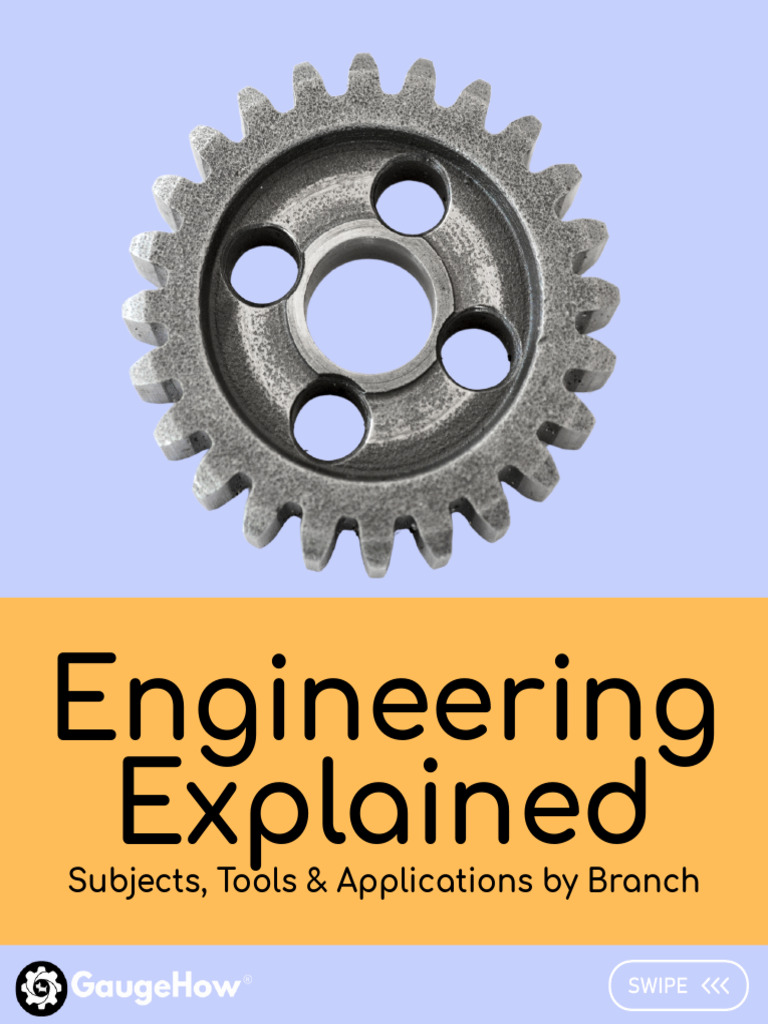 Comprehensive Guide to Engineering Branches | PDF | Engines | Materials ...