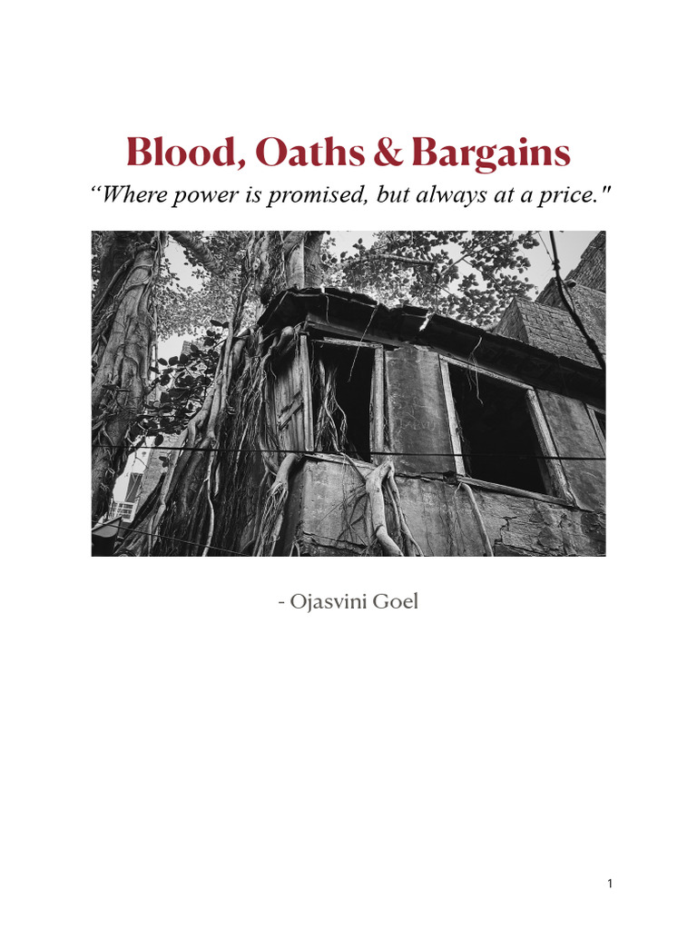 Blood, Oaths and Bargain - Photo Project | PDF | Macbeth